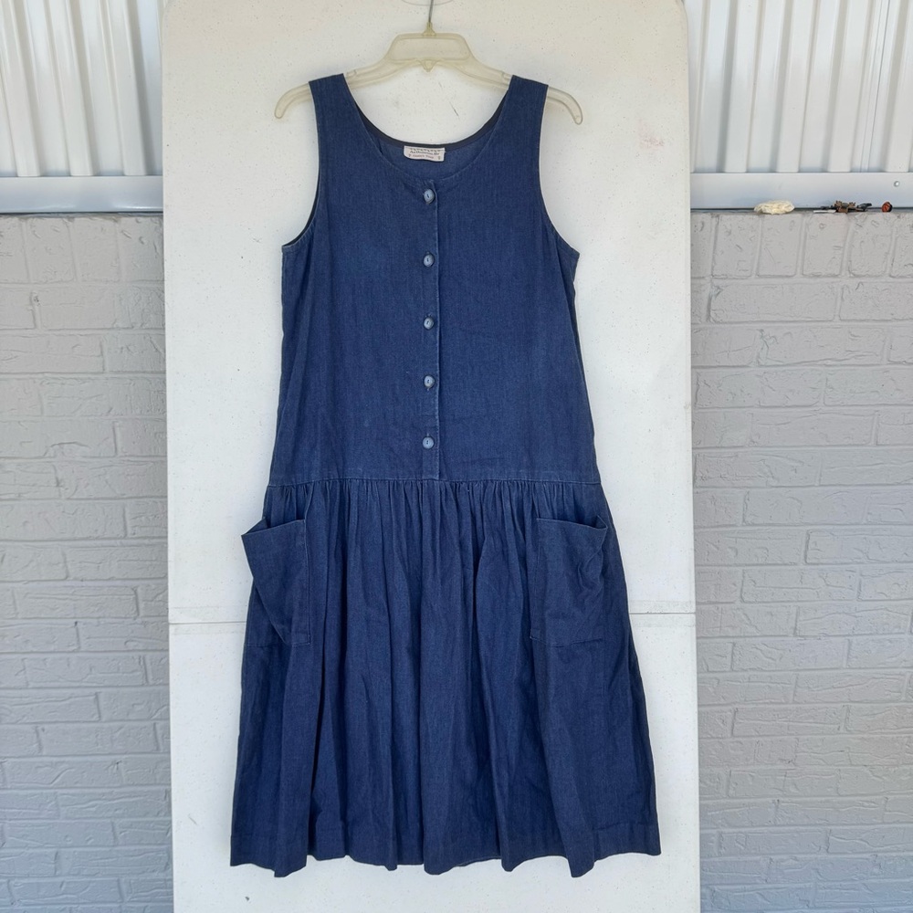 Vintage Handmade Pocket Dress Women's Small - Picture 9 of 9